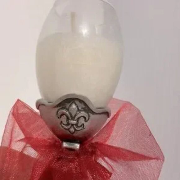 GIFT SET Eiffel Tower Paris France Wall Hook Hanging Plate and Candle - Picture 8 of 15